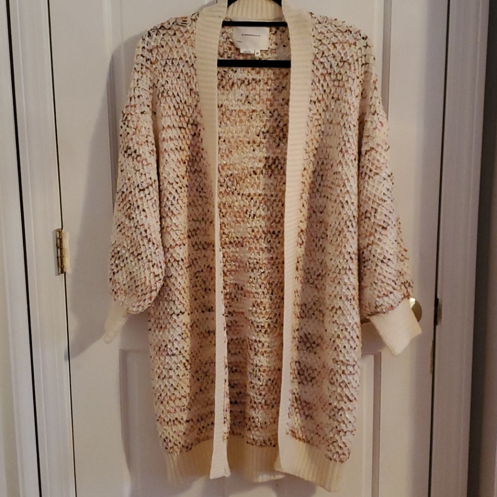 Anthropologie Jenna Marled-Knit Cardigan